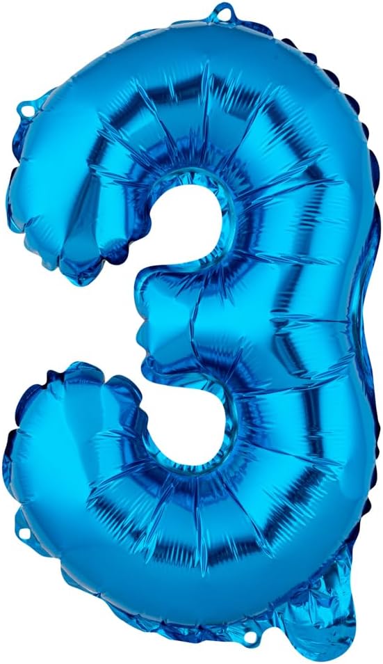 Restaurantware Balloonify 16 Inch Number Balloon 1 Digital Party Balloon - Image 2