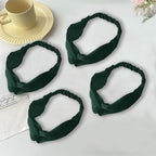 4PACK Womens Silk Headband Satin Headbands Silky Hairband Wide Head Bands Hair Wrap Fashion Hairbands Accessories