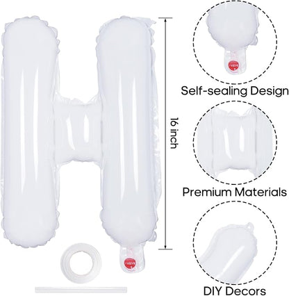 Happy Birthday Balloons Banner, Foil Balloon Personalized Name Letters Balloons - Image 6