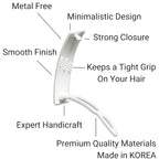 12pcs Hair Barrettes Set for Women and Girls, Hair Clips for Thick Thin Fine Hair, Non-metal Hair Accessories, Non-Slip Grip Handmade Snap Hairpin, BPA Free