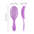 Candy Brush Scented Detangling Hair Brush for Wet or Dry Hair, Professional Vented Brush for Thick, Coarse & Curly Hair for Women and Girl. Eliminates Knots & Scalp Massage, Idea Gift