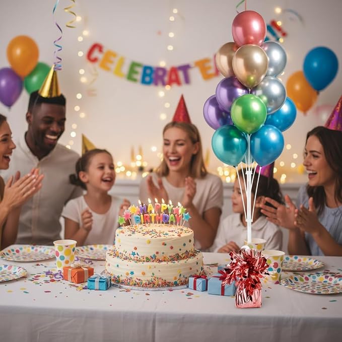 balloon weights are perfect for parties, weddings. Each pack includes 12PCS - Image 5