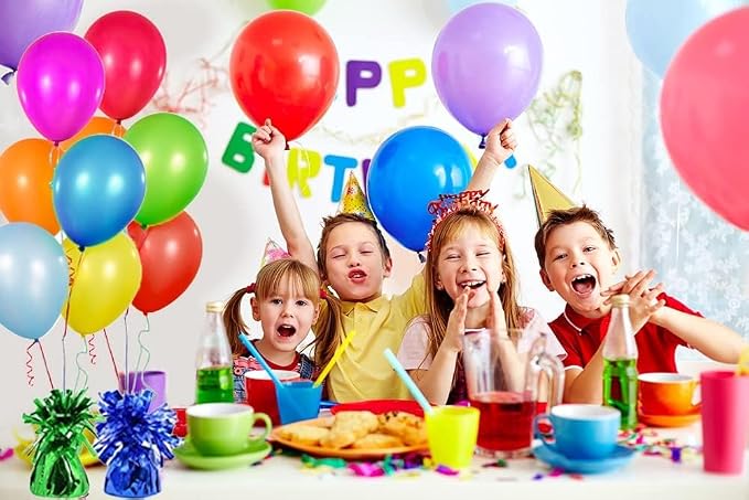 Chochkees Gold Metallic Balloon Weights, Novelty and Gag Gifts, 5.5" Inches - Image 5
