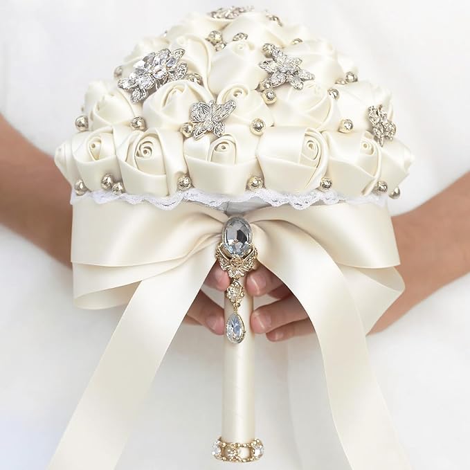 KINGLAKE Ivory Satin Ribbon - Image 9