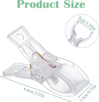 10 Pcs Balloon Arch Clips, 2.5 Inch Clips - Image 2