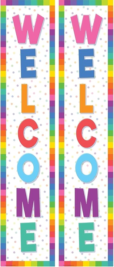 Teacher Created Resources Colorful Welcome Banner by TeacherCreatedResourcesOS
