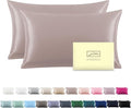 Silk Pillowcase for Hair and Skin,Soft,Breathable and Sliky 100% Silk Pillowcases King Set of 2,Both Sides Natural Mulberry Silk Pillow Cases with Hidden Zipper(King Size 20"X 36",2pcs)