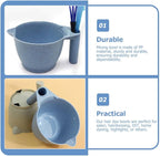 Luxshiny Hair Coloring Tools Accessories Hair Dye Mixing Bowl Set Reusable Washable Salon Grade