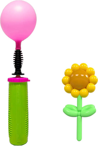 12.2-inch Dual Action Balloon Pump, Manual Handheld Balloon Inflator by HarmonyBazaars