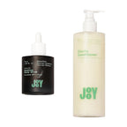 JooY Soothing Scalp Serum + Clarify Conditioner Duo | Itchy Scalp Relief & Lightweight Hydration | Fermented Superfoods, Niacinamide, Apple Cider Vinegar & Tea Tree for Comfort & Manageability
