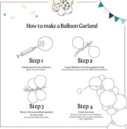 Carnival Circus Balloon Garland Arch Kit - Image 7