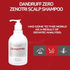 Biotin and Zinc Pyrithione Shampoo - Combats Itching, Dandruff, Seborrhoeic Dermatitis & Sebum Buildup | Scalp Care Solution | 300ml 10 oz