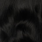 Luxy 100% Remy Human Hair – Halo Clip-In Hair Extensions –Natural Looking Volume & Length - One-Piece - Easy 5-Min Application 180 grams 20" Off Black Halo