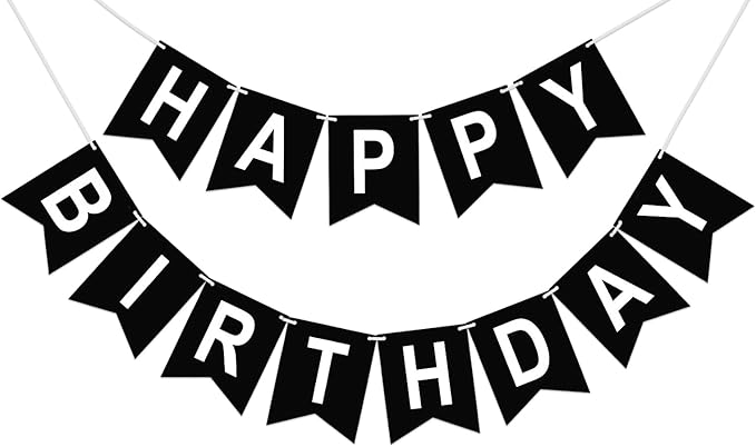Happy Birthday Banner Birthday Party Banner NO DIY Happy Birthday Sign | by KINGLAKEGARDEN