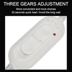 Hair Steamer Thermal Heat Cap, Heating Cap for Deep Conditioning Scalp Treatment Spa Hot Head Care Tool Portable 3 Gears Temperature Control Protection Detachable Electric for Home Salon Use