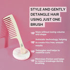 FUL: Curly Hair Products: Wide Tooth Comb for Afro, Curly, and Wavy Hair - Ideal Shower Comb for Detangling and Styling. Combs for women and also suitable as a mens comb