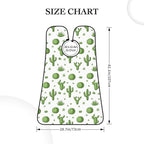 Men's Beard Maintenance Apron, Waterproof & Easy Clean, Cactus