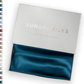 SUNDAYSILKS™ 100% Mulberry Silk Pillowcase, Silk Pillow Cases for Hair & Skin, Superior to Satin Pillowcase, with Zipper, Standard, Queen, King Sizes, Anti-Wrinkle, Cooling, Non-Slip Silk Pillowcases