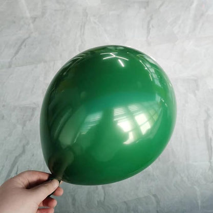 5 inch Dark Green Party Balloons - Image 5