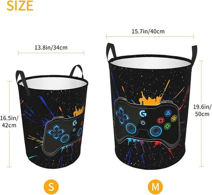 Game Joystick Laundry Hamper Bag - Image 4