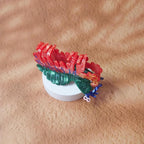Cute Ocean Peacock Shrimp Hair Clip,Funny Acetate Claw Clips for Women