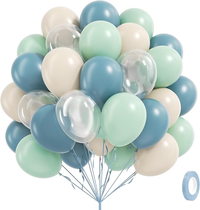 60pcs Under the Sea Balloons 12inch by Leraqertra