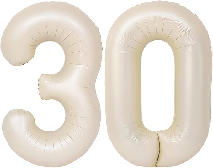 Number Balloons for Birthday Decorations by United-UnicornsParty
