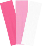 3PCS Headbands for Women Non Slip Elastic Sweat Hairbands Fashion Sports Hair Bands Soft Cloth Fabric Stretchy Headband for Workout Yoga Running