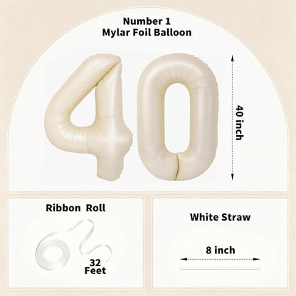 Number Balloons for Birthday Decorations - Image 2