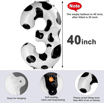 Number 3 Balloons 40 Inch for 3 33 Birthday Party Decorations, - Image 5
