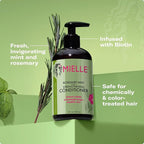 Mielle Organics Rosemary Mint Strengthening Hair Conditioner for Women & Men - Biotin Infused Detangling & Hydrating Conditioner to Increase Manageability & Support Longer, Healthier Strands, 12 oz