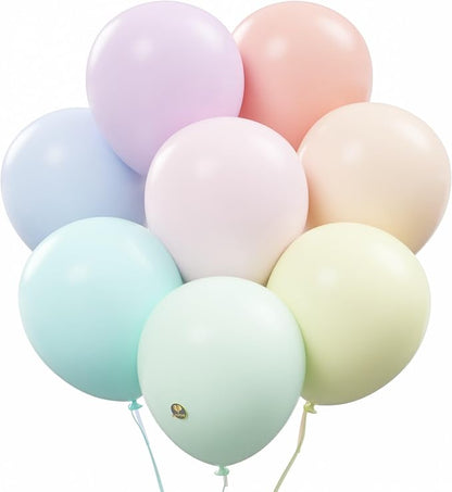 AFTERLOON® Biodegradable Natural Rubber Latex Balloons 50 pcs Pastel Assorted by AFTERLOON%C2%AE