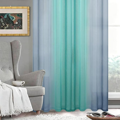 DWCN Ombre Sheer Curtains - Image 6