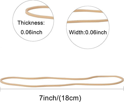 Rubber Bands Large for Balloon Arches Size #117A 208pcs Stretchy Elastic Band - Image 3