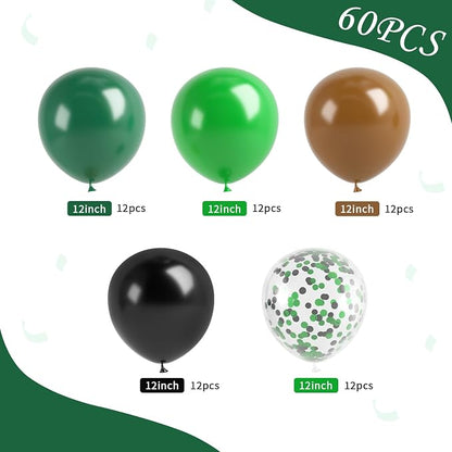 Green and Brown Balloon - Image 2