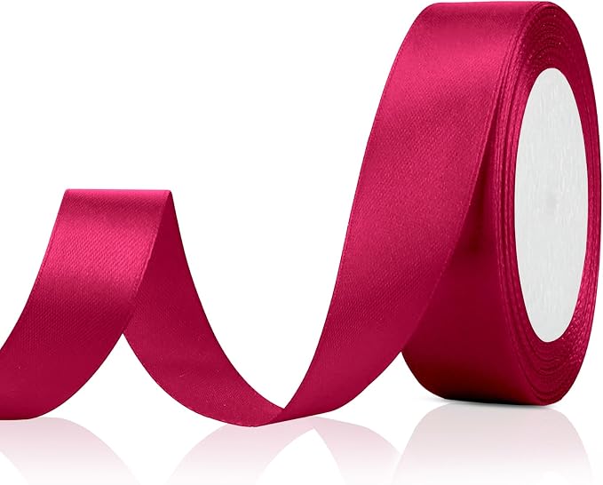 Hot Pink Ribbon 1 Inch Pink Ribbon by OALCQ