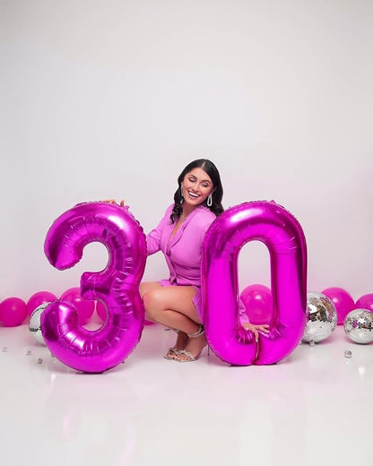 Rosy Purple 18 Balloon - Image 9