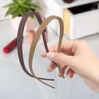 6 Pack No Pressure Headbands for Glasses Wearers - Flexible Non-Slip Hairbands, Matte Plastic with Teeth, for Women & Girls, Comfortable No Pressure, Ideal for Daily Use, Makeup & More