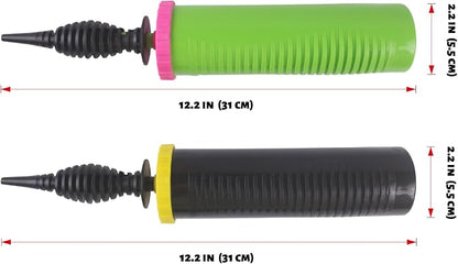 Balloon Pump Handheld Two-Way Dual Action Balloon Inflator Pumping - Image 2