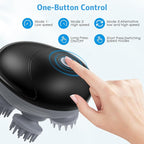 Upraded Handheld Cat Massager Dog, 4 Massage Heads, Cat Head and Back Scratcher, Electric Pet Massager for Dogs and Cats, for Relieving Tight Stiffness Muscles, Promote Bonding