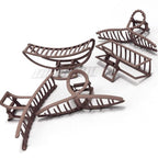 Large Metal Claw Clips for Thick and Long Hair, Butterfly Hair Styling Accessories, Hair Clamps for Women (Dark Coffee)