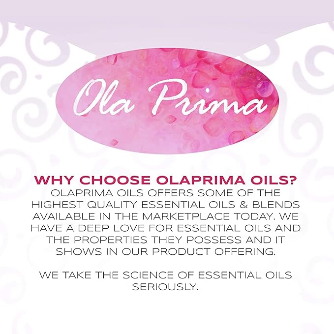 Ola Prima Lemon Eucalyptus Essential Oil – Therapeutic Grade for Aromatherapy, Diffuser, Relaxation, Cosmetic Making, Dropper – 4 fl oz – Eucalyptus Lemon Scent Aromatherapy Oil
