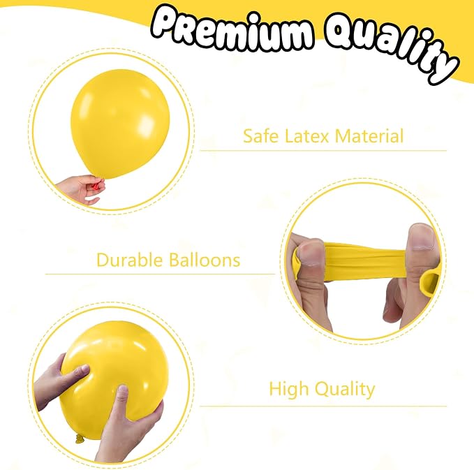 Blue and Yellow Balloons - Image 3