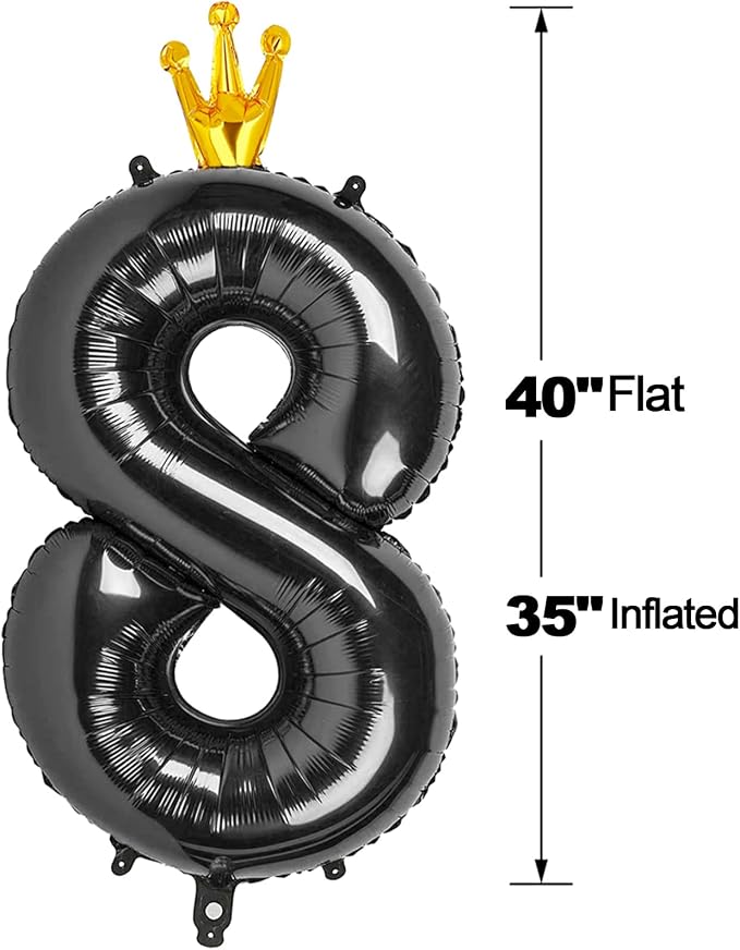 Black 8 Balloon - Image 6