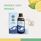 Roots & Above Pure Natural Lemon Essential Oil 1.01 Fl Oz/30 ml Citrus Oils for Skin, Hair Care, Massage, Diffusers, Humidifiers, DIY Beauty, Home Candle Making & Self-Care