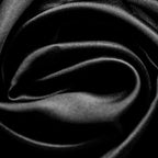 Hypoallergenic Pillow Case Made in USA, Premium Black Silk Pillow Cases, 6A Grade 22 Momme Pure Silk Pillowcase, Zipper Closure, Machine Washable, 1 Pc 20"x30" (Queen, Black)
