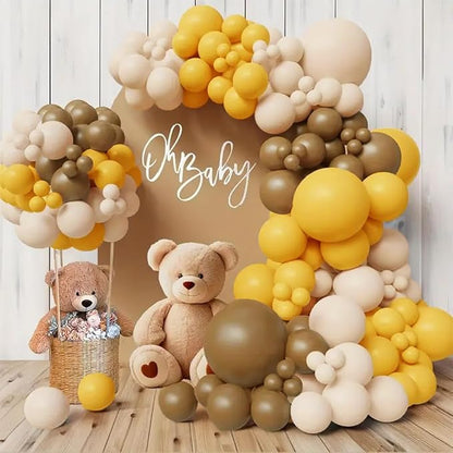 Orange Brown Nude Balloon Arch Kits, Neutral Baby Shower Gender Reveal Birthday - Image 5