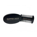 Wooden Beard Brush with Boar Bristles & Pear Wood Comb Set