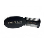 Wooden Beard Brush with Boar Bristles & Pear Wood Comb Set
