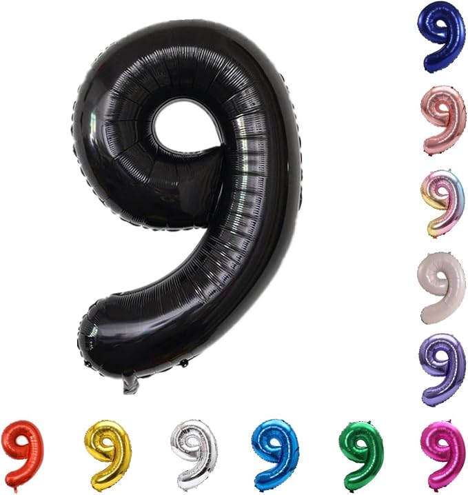 YPSelected 32 Inch Large Foil Helium Number Balloon Birthday Wedding Party 0-9 by YPSelected